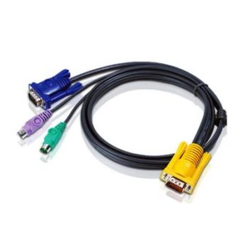 1.2 PS/2 KVM Cable With 3 In 1 SPHD