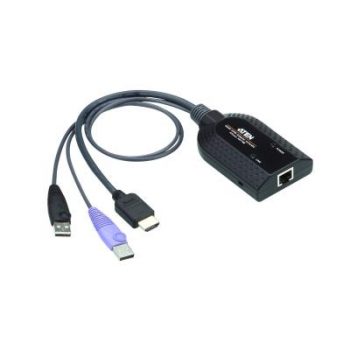 USB HDMI Virtual Media KVM Adapter (Support Smart Card Reader And Audio De-Embedder)