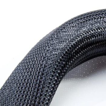 15mm Black Halogen Free Braid Sleeving 50m