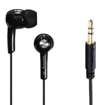 "Basic4Music" In-Ear Stereo Earphones – Black