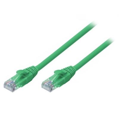 1m CAT6 U/UTP Snagless Gigabit Network Cable - Green