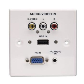 AV Faceplate Plastic