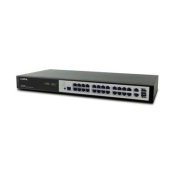 26 Port/24 PoE+ Gigabit Managed Switch With Two SFP Ports