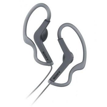 Sports Headphones Black 1.2M Cord