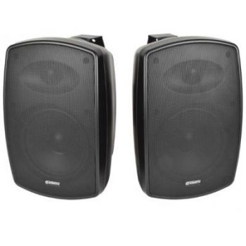 BH Series Indoor / Outdoor Background Speakers – Supplied In Pairs Black