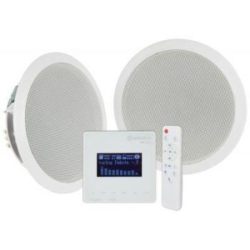 WA-215 In-Wall Amplifier & Ceiling Speaker Set