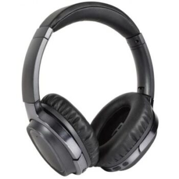 Isolate: Active Noise Cancelling Bluetooth Headphones Black