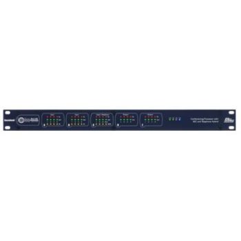 Conferencing Processor With AEC And Telephone Hybrid 8 Channels 10 Analog Inputs 8 Analog Outputs