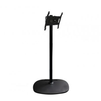 Flat Screen Display Stand With Tilt – Black