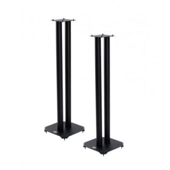 80cm Atlas™ Twin Columned Loudspeaker Floor Stands For Loudspeakers Up To 15 Kg – Black