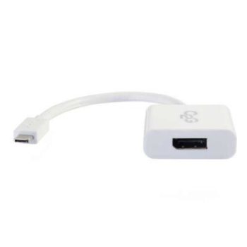 USB-C To DisplayPort Adapter Converter – White