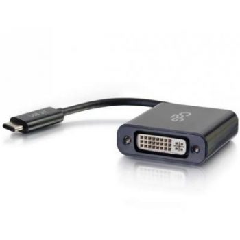 USB-C To DVI-D Video Adapter Converter Black