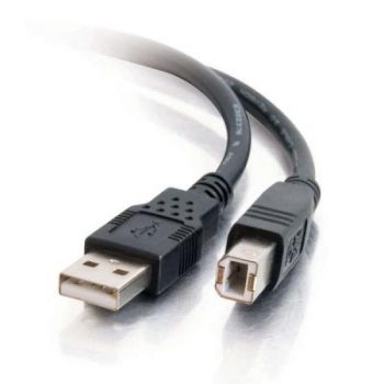 1m USB 2.0 A/B Cable – Black