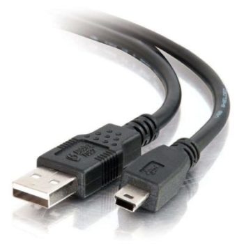1m USB 2.0 A To Mini-b Cable – Black