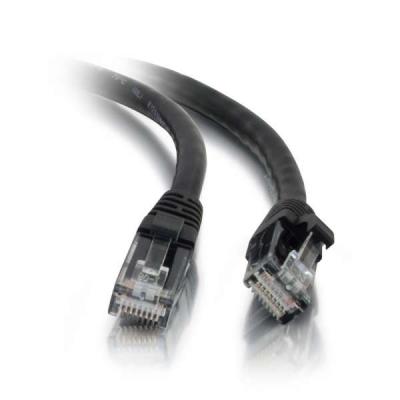 7m Cat5e Booted Unshielded (UTP) Network Patch Cable Black