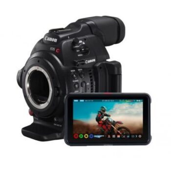 EOS C100 MK II + Atomos Ninja V Recorder/Monitor