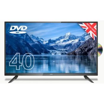 40" Full HD LED TV 1920 X 1080 Black 3x HDMI VESA Wall Mount 200 X 200mm