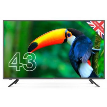 43" Full HD LED TV 1920 X 1080 Black 3x HDMI VESA Wall Mount 200 X 200mm