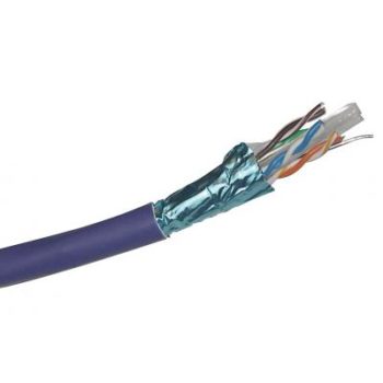 305m Cat6 FTP Solid LSOH Cable – Violet