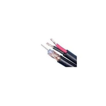 100m RG59 + 2Core 0.50 Power PVC Cable – Black