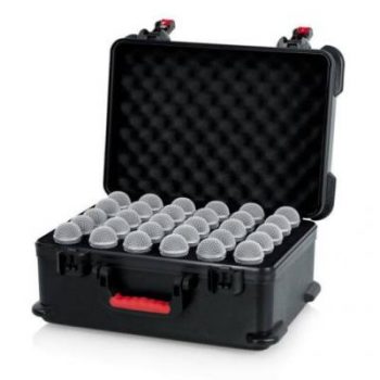 Case W/ Drops For (30) Mics