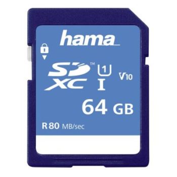 SDXC 64GB Class 10 UHS-I 80MB/S