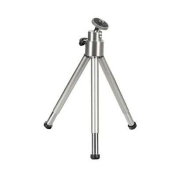 Silver Mini Tripod With Ball Tilt Head