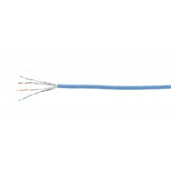 305m CAT6A U/FTP Video & LAN Bulk Cable — Low Smoke & Halogen Free – Blue