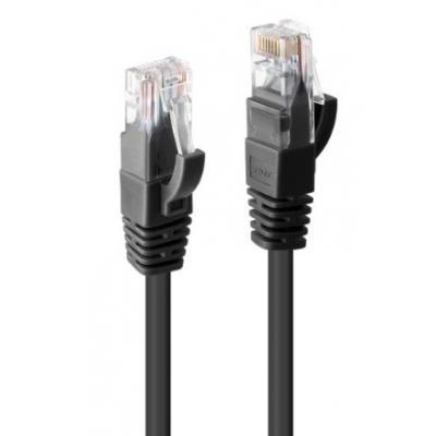 15m CAT6 U/UTP Snagless Gigabit Network Cable Black