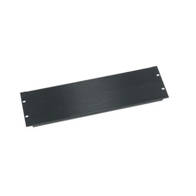 Aluminium Blank Panel - 3U - Flanged